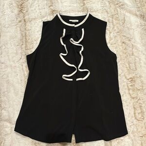 Calvin Klein ruffled tank top